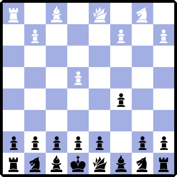 Image of the Sicilian defence chess opening